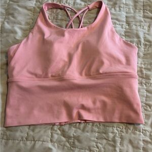 Fit Booty Workout Outfit Pink Size Large